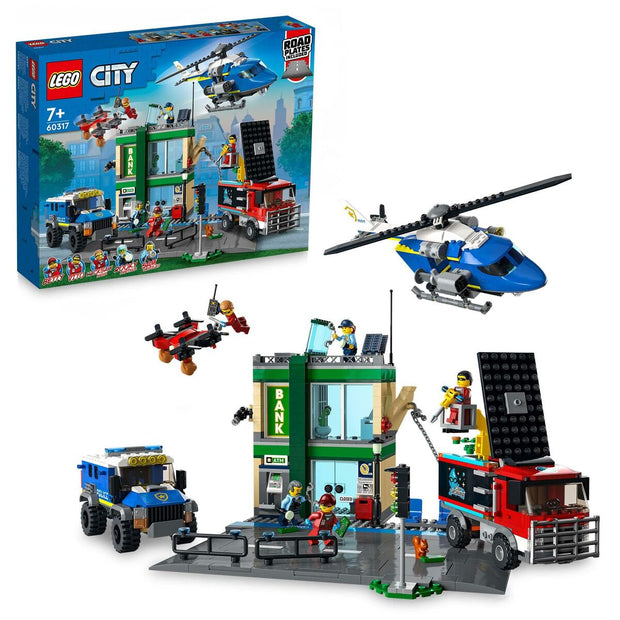 Playset Lego 60317 City Police Chase at the Bank (915 Pieces)