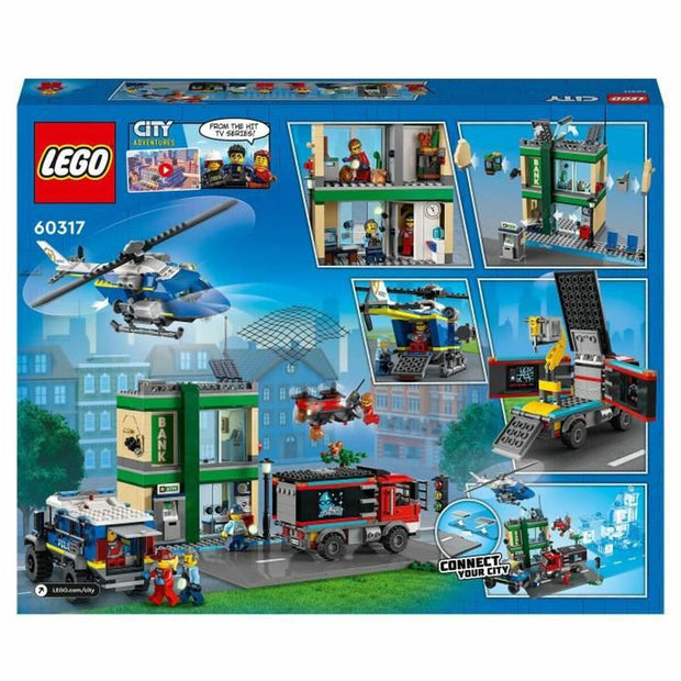 Playset Lego 60317 City Police Chase at the Bank (915 Pieces)