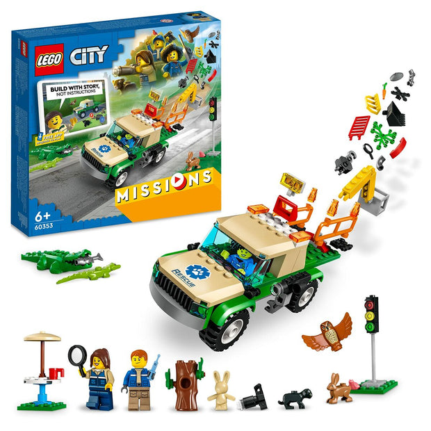 Playset Lego City 60353 Wild Animal Rescue Missions (246 Pieces)