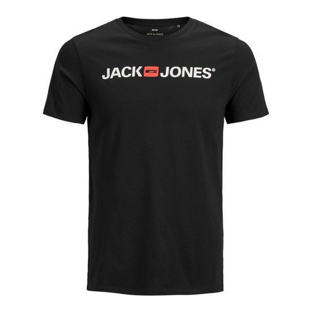 Herren Kurzarm-T-Shirt JJECORP LOGO TEE SS Jack & Jones 12137126 Schwarz