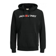 Herren Sweater mit Kapuze Jack & Jones  JJECORP OLD LOGO 12137054 Schwarz