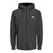 Herren Sweater ohne Kapuze JCOAIR ZIP HOOD NOOS Jack & Jones 12204926 Grau