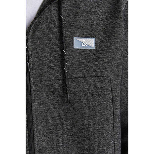 Herren Sweater ohne Kapuze JCOAIR ZIP HOOD NOOS Jack & Jones 12204926 Grau