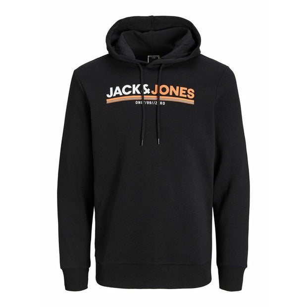 Herren Sweater mit Kapuze Jack & Jones JCOFREDERICK Schwarz