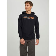 Herren Sweater mit Kapuze Jack & Jones JCOFREDERICK Schwarz