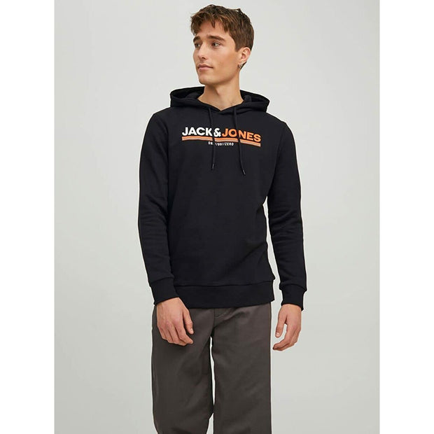 Herren Sweater mit Kapuze Jack & Jones JCOFREDERICK Schwarz