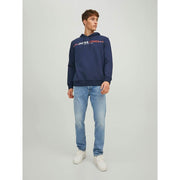 Herren Sweater mit Kapuze Jack & Jones JCOFREDERICK Marineblau