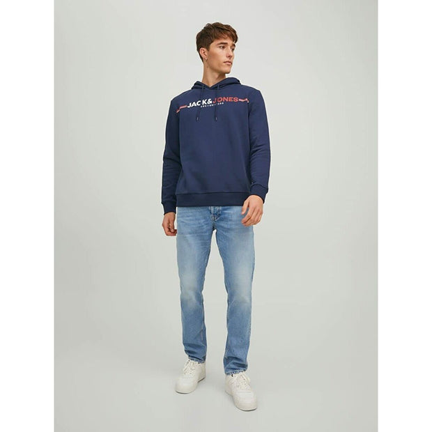 Herren Sweater mit Kapuze Jack & Jones JCOFREDERICK Marineblau