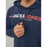 Herren Sweater mit Kapuze Jack & Jones JCOFREDERICK Marineblau