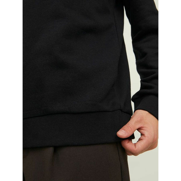 Herren Sweater ohne Kapuze CREW  Jack & Jones 12218814  Schwarz