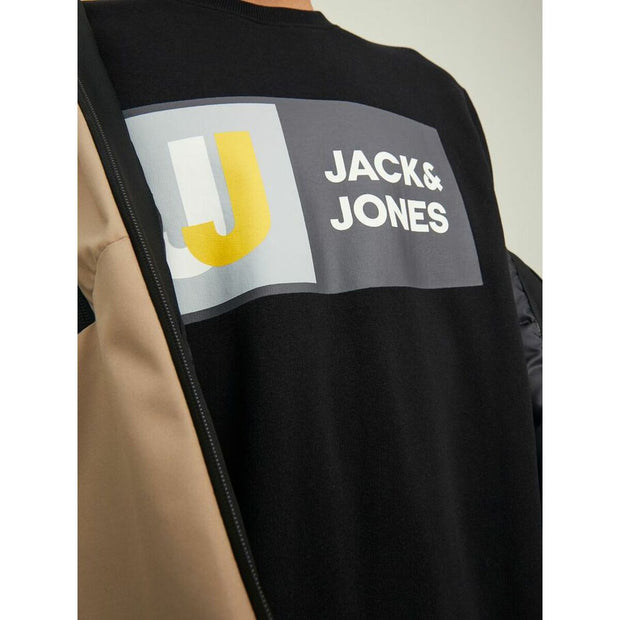 Herren Sweater ohne Kapuze CREW  Jack & Jones 12218814  Schwarz