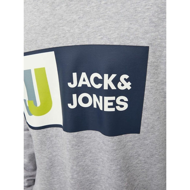 Herren Sweater ohne Kapuze CREW  Jack & Jones 12218814  Grau