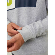 Herren Sweater ohne Kapuze CREW  Jack & Jones 12218814  Grau