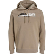 Herren Sweater mit Kapuze Jack & Jones JCOFREDERICK Beige
