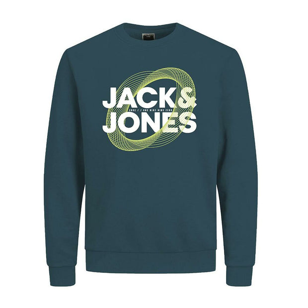 Sweatshirt without Hood JCOLUCA Jack & Jones 12226492 Green