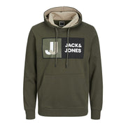 Herren Sweater mit Kapuze JCOLOGAN Jack & Jones 12216327 grün