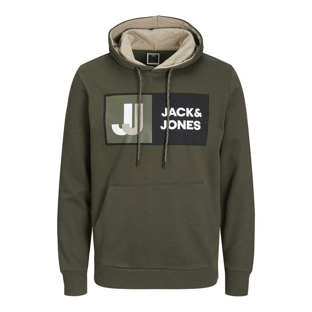 Herren Sweater mit Kapuze JCOLOGAN Jack & Jones 12216327 grün