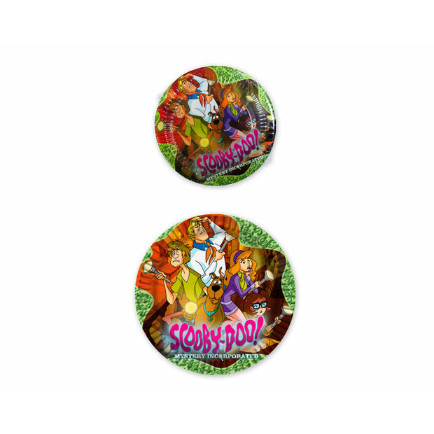 Set of 5 Plates Scooby Doo Ø 20,5 cm