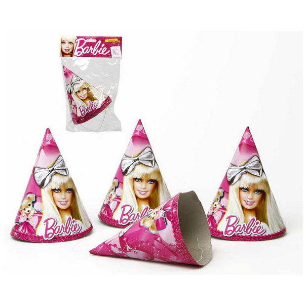 Party supply set Barbie 4 uds Hat