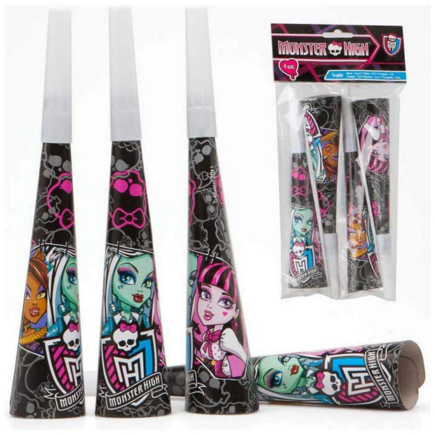 Party supply set Monster High 20 cm Trumpet