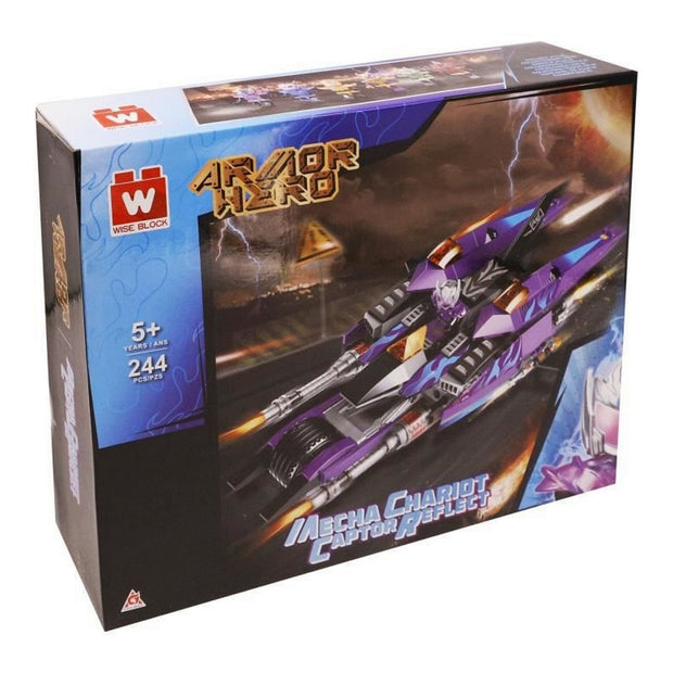 Building Blocks Game Wise Blocks Captor Reflect Vehicle 244 Pieces