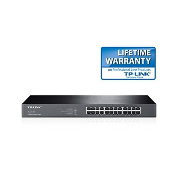 Cabinet Switch TP-Link TL-SG1024 48P Gigabit 1 U 19" Metal