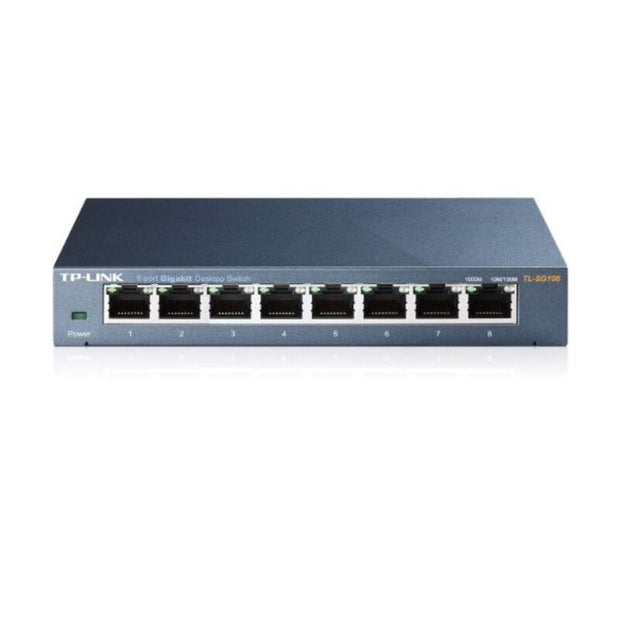 Desktop Switch TP-Link TL-SG108 8P Gigabit Auto MDIX Metal