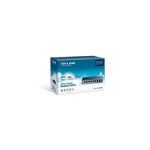 Desktop Switch TP-Link TL-SG108 8P Gigabit Auto MDIX Metal