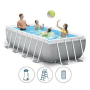 Detachable Pool Intex Prism Frame (400 x 200 x 100 cm) (6836 L)