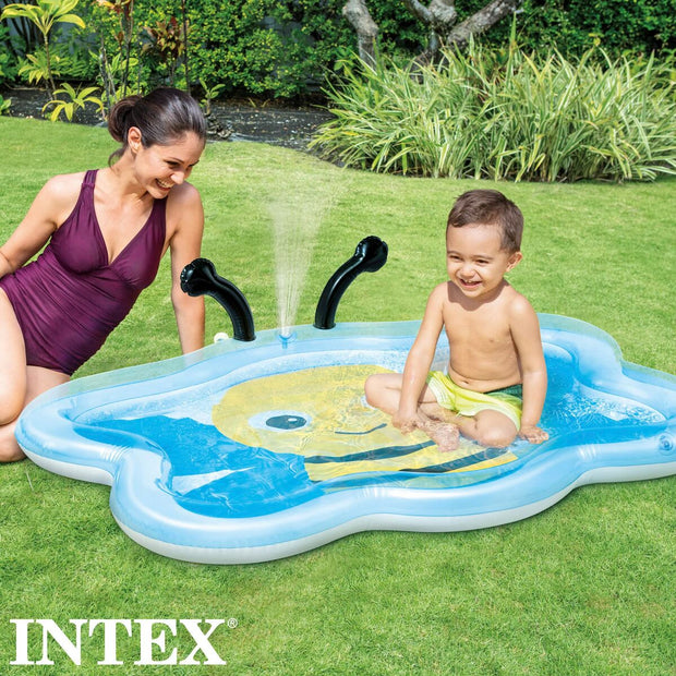 Inflatable Paddling Pool for Children Color Baby Bee 127 x 102 x 28 cm Multicolour