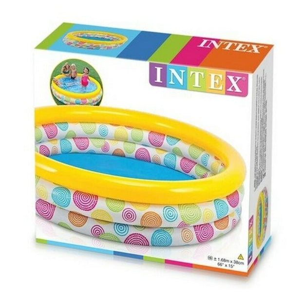 Children's pool Intex Rainbow 100 % PVC