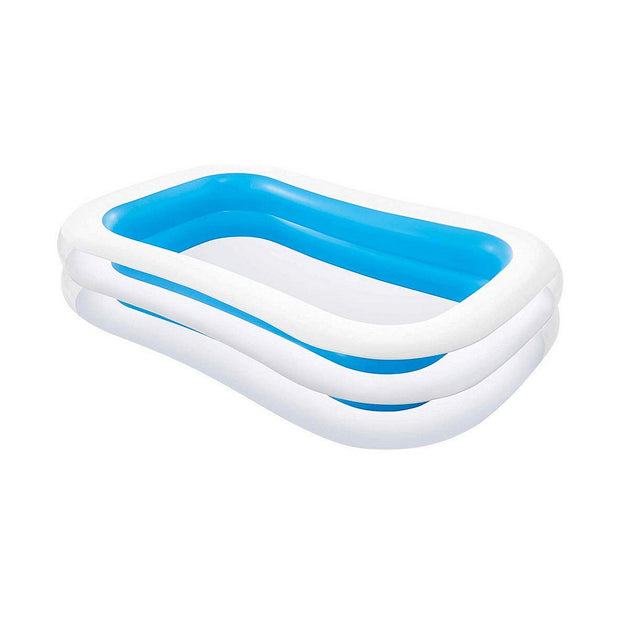 Inflatable pool Intex 56483 770 L (262 x 175 x 56 cm) Blue/White 262 x 175 x 56 cm