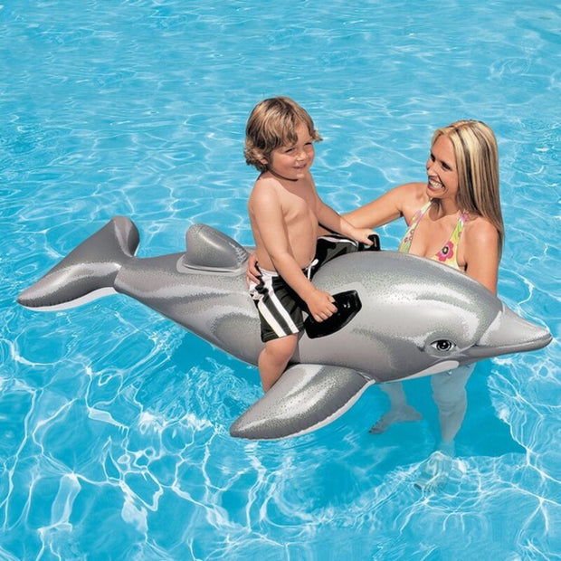 Inflatable pool figure Intex Lil' Dolphin Ride-On