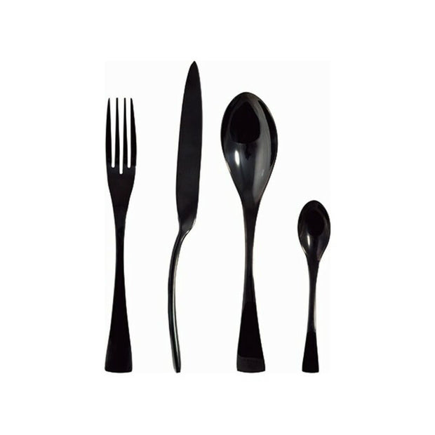 Besteck Infinity Chefs Essence Schwarz Edelstahl (16 pcs)