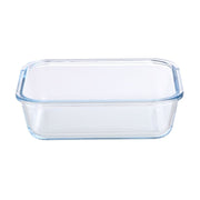 Lunchbox hermetisch Bergner Rot Borosilikatglas (1500 ml)