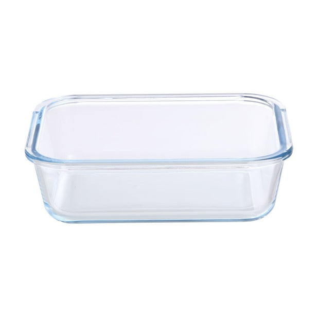 Lunchbox hermetisch Bergner Rot Borosilikatglas (1500 ml)