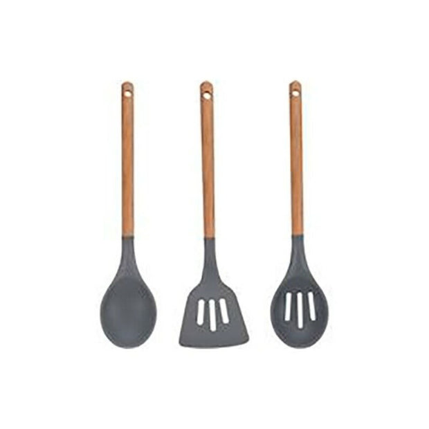 Küchenutensilien-Set Bergner Greener Braun Holz (3 pcs)