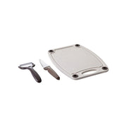 Küchenutensilien-Set San Ignacio Natur Edelstahl (3 pcs)