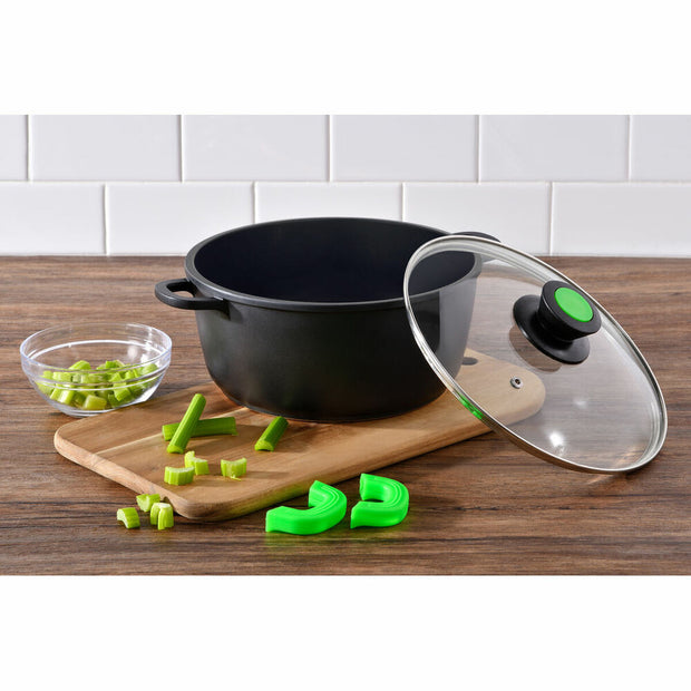 Kasserolle San Ignacio Q4035 Ø 28 cm Silikon Geschmiedetes Aluminium