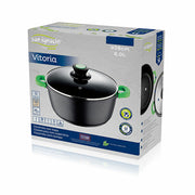 Kasserolle San Ignacio Q4035 Ø 28 cm Silikon Geschmiedetes Aluminium