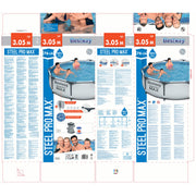 Circular Pool with Filtering System Bestway 56408 (ø 305 x 76 cm)