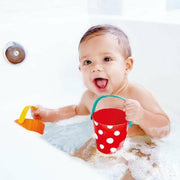 Satz Eimer Happy Buckets with holes 3 Stücke