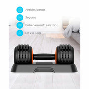 Dumbbells Xiaomi ORMANCAJ 2-10 kg Black Multicolour 10 kg