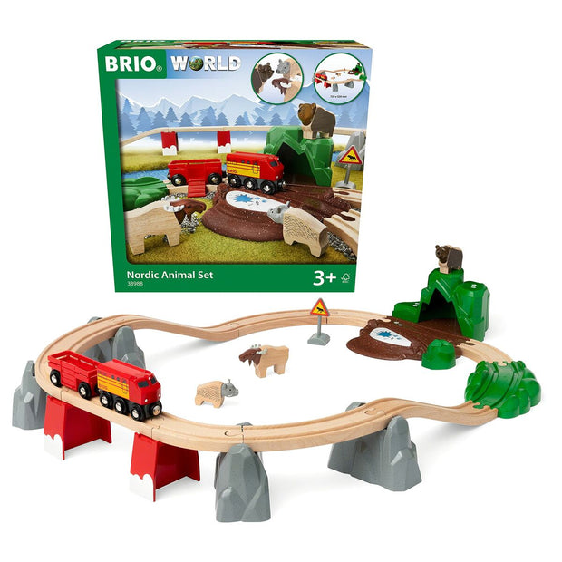 Playset Brio GREAT EXPLORATION CIRCUIT (26 Pieces)