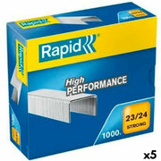 Staples Rapid Strong 23/24 24 mm Cable Galvanised (5 Units)