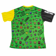 Herren Kurzarm-T-Shirt Kamuabu Como Una Cabra grün