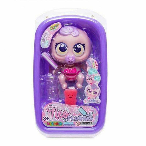Baby Doll Bandai Neoflobbi Flobbeti 32 cm Pink