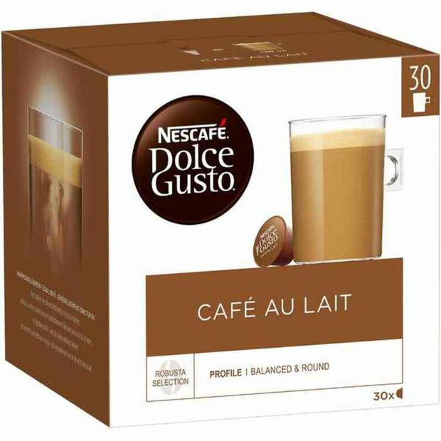 Kaffeekapseln Nescafé Dolce Gusto Cafe Au Lait (30 uds)