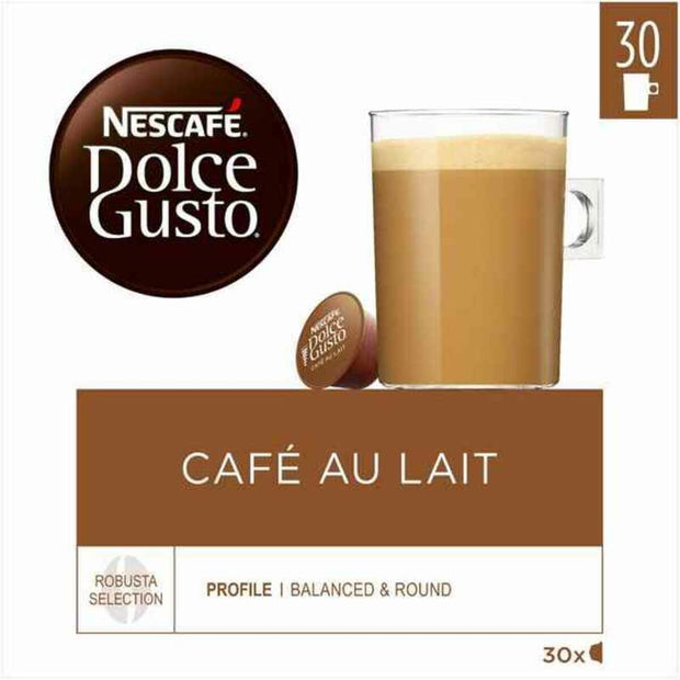 Kaffeekapseln Nescafé Dolce Gusto Cafe Au Lait (30 uds)