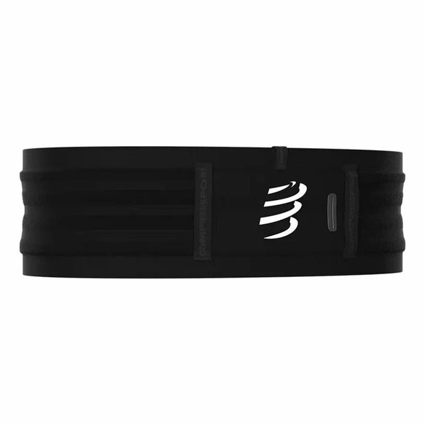 Running-Gürtel Startnummernhalter Compressport Free Pro Schwarz